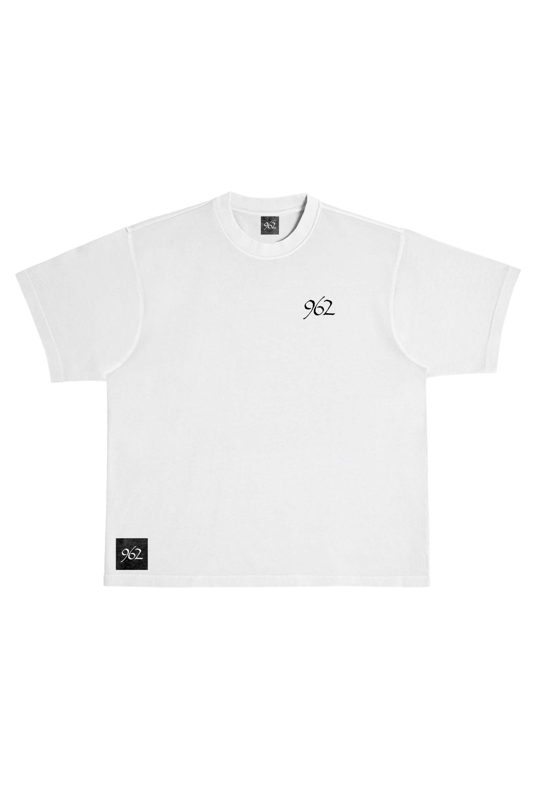 Premium, pigment-dyed, heavyweight 100% cotton crewneck t-shirt.